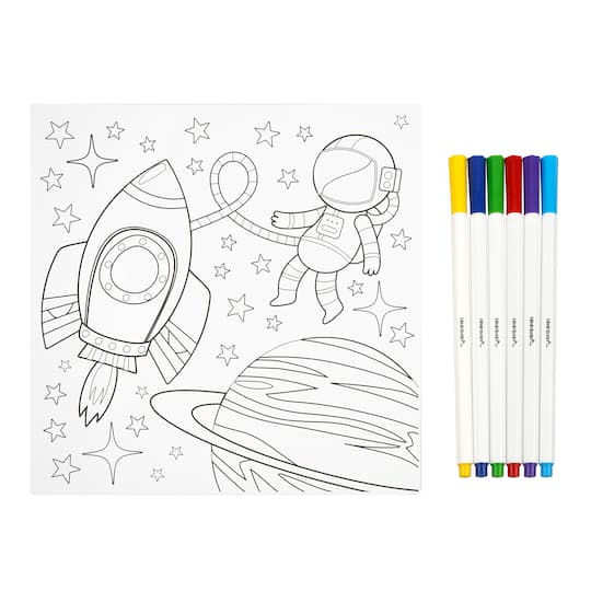 Space Coloring Board Kit by Creatology&#x2122;